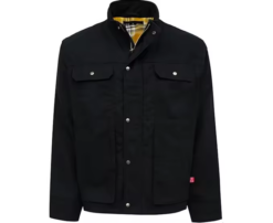 FR Jackets Insulated CAT4 Fire Resistant Duck Canvas Winter Light Water Repellent Oil Resistant Three-Layer NFPA 2112 Safety